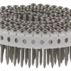 Paslode 0° muovisidottu NailScrew-ruuvinaula rullassa, 12 µm sähkösinkitys