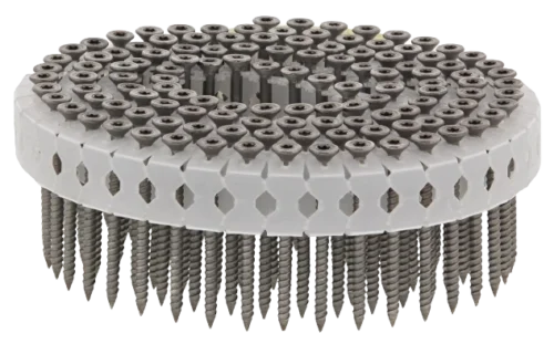 Paslode 0° muovisidottu NailScrew-ruuvinaula rullassa, 12 µm sähkösinkitys