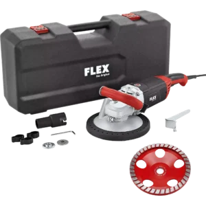 Flex LD 24-6 180, Kit Turbo-Jet betonihiomakone laajoille pinnoille, 180 mm