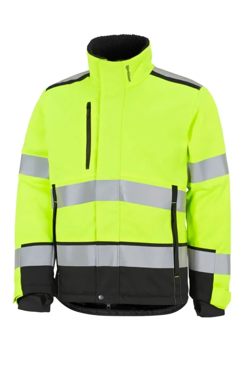 599333711 Björnkläder Hi-Vis huomiotalvitakki musta/keltainen