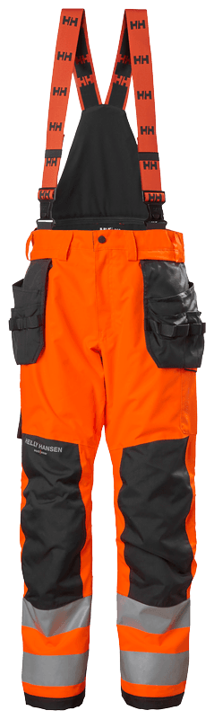 Helly Hansen Alna 2.0 talviriipputaskuhousut musta/oranssi