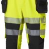 Helly Hansen ICU BRZ riipputasku-piraattihousut musta/keltainen
