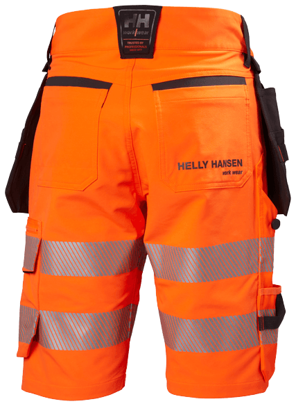 77503-269_1 Helly Hansen ICU riipputaskushortsit musta/oranssi