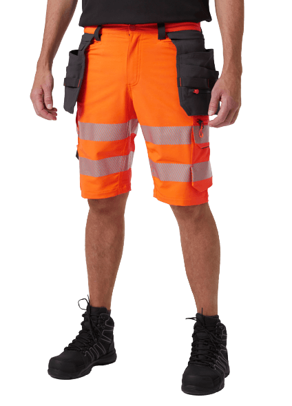 77503-269_2 Helly Hansen ICU riipputaskushortsit musta/oranssi