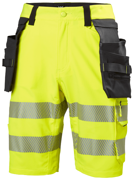 77503-369 Helly Hansen ICU riipputaskushortsit musta/keltainen