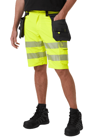 77503-369_2 Helly Hansen ICU riipputaskushortsit musta/keltainen