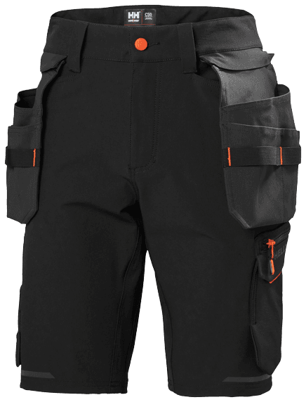 Helly Hansen Kensington riipputaskushortsit musta