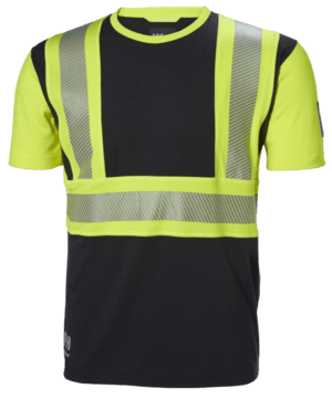 Helly Hansen ICU T-paita musta/keltainen