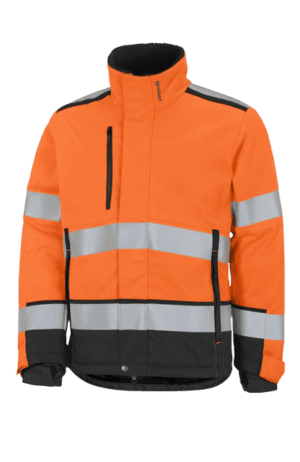 Björnkläder pile neo 799-3 Hi-Vis talvitakki musta/oranssi