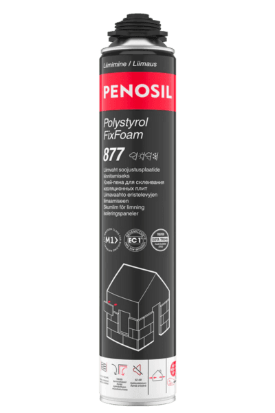 Penosil Polystyrol FixFoam 877 vaahtoliima eristelevyille 750ml
