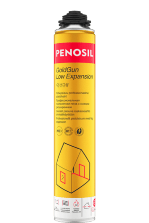 Penosil GoldGun Low Expansion All Season vähän laajeneva PU-vaahto 750ml