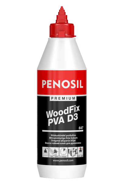 H3807 Penosil Premium WoodFix PVA D3 647 kosteutta hylkivä puuliima 500ml