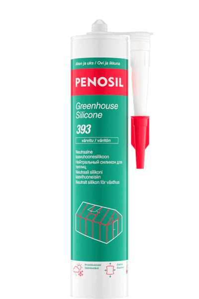 Penosil Greenhouse Silicone 393 neutraali silikoni kasvihuoneisiin 300ml